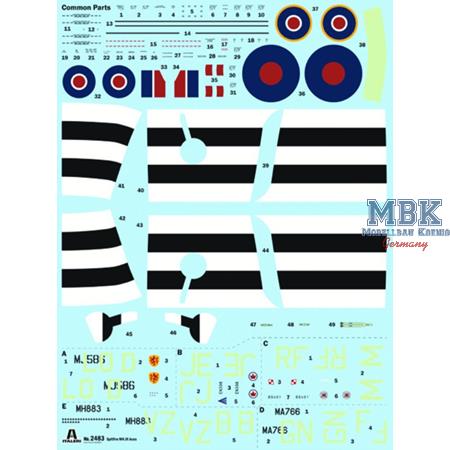 Spitfire Mk. IX Aces - Wing Aces