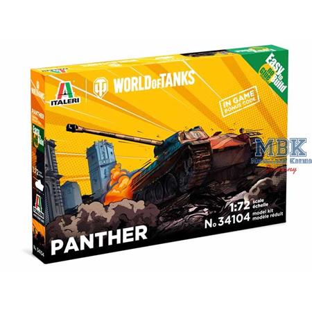 Panther WoT fast Assembly Kit  1/72