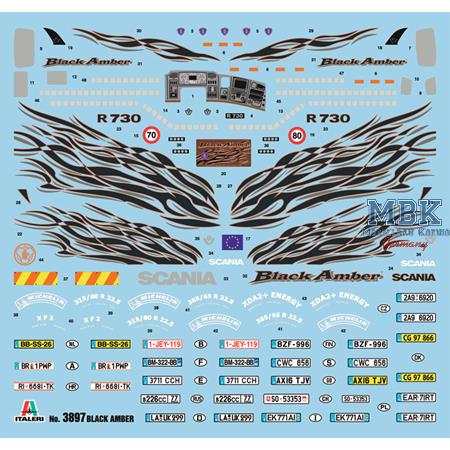 Scania R730 „BLACK AMBER“