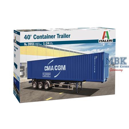 Container Auflieger 40Ft
