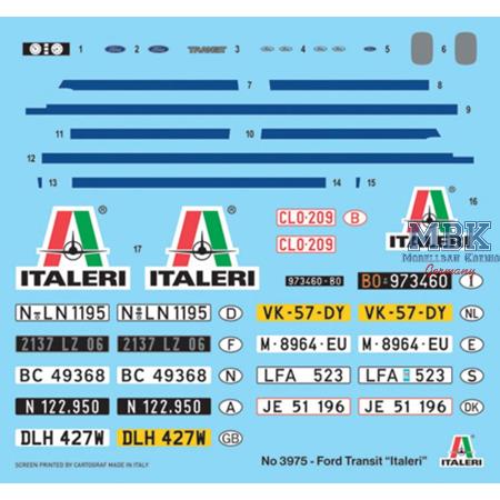 Ford Transit " Italeri "