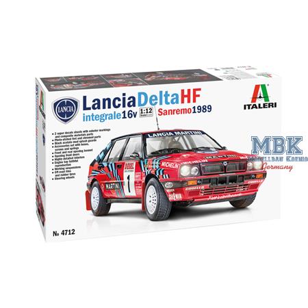 Lancia Delta HF integrale Sanremo 1989 1:12