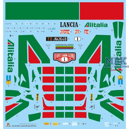 Lancia Stratos HF Gr. 4 Monte Carlo 1977 - 1:12