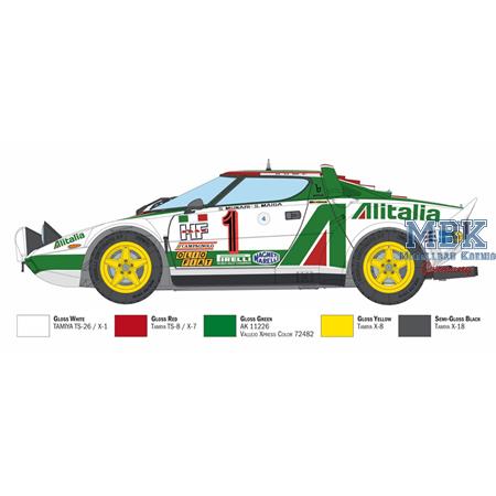 Lancia Stratos HF Gr. 4 Monte Carlo 1977 - 1:12