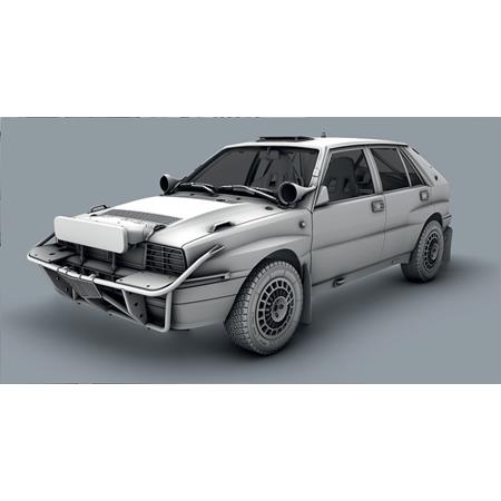Lancia Delta HF Safari Integrale 16v 1991 R 1:12