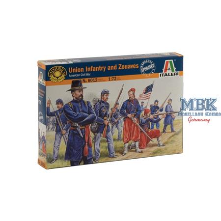 Union Infantry and Zouaves
