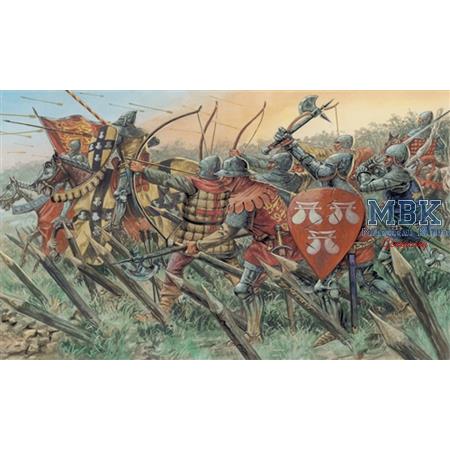 English Knights and Archers - 100 years war