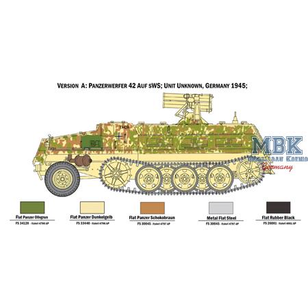 15cm Panzerwerfer 42 auf  sWS