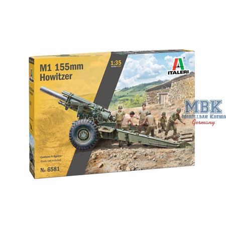 M1 155mm Howitzer inkl. Crew