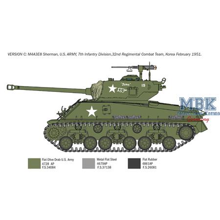 Sherman M4A3E8 "Korean War"