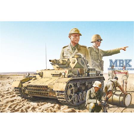 Pz.Kpfw.IV F1/F2/G with Afrika Korps Infantry