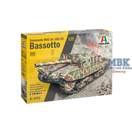 Semovente M43 da 105/25 Bassotto