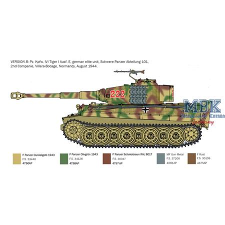 Pz.Kpfw. VI Tiger I Ausf. E late Prod. w/ Zimmerit