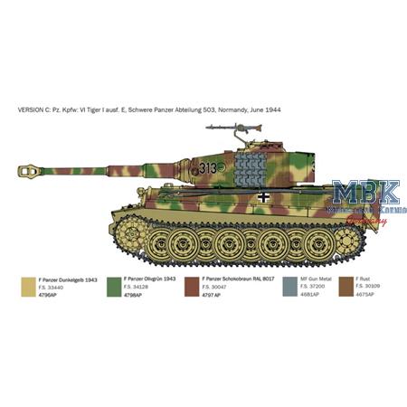 Pz.Kpfw. VI Tiger I Ausf. E late Prod. w/ Zimmerit