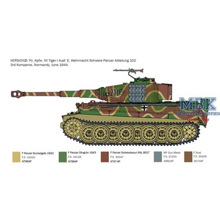 Pz.Kpfw. VI Tiger I Ausf. E late Prod. w/ Zimmerit