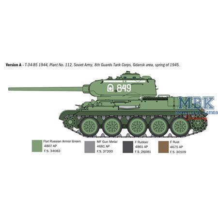 T34/85 Zavod 112 -1944 T34/85 Zavod 112 -1944