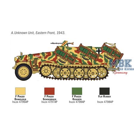 Sd.Kfz. 251/1 Ausf C Wurfrahmen 40 "Stuka zu Fuss"