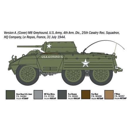 M8 Greyhound / M20 Armored Utility Car 1:72