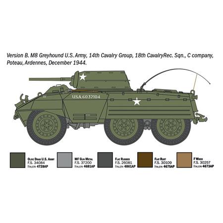 M8 Greyhound / M20 Armored Utility Car 1:72