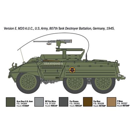 M8 Greyhound / M20 Armored Utility Car 1:72