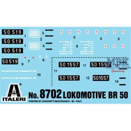 Lokomotive BR50 (1:87)