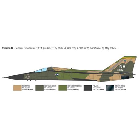 General Dynamics F-111A Aardvark 1:72
