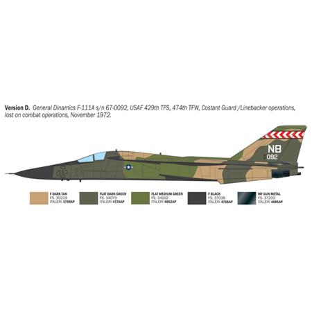 General Dynamics F-111A Aardvark 1:72