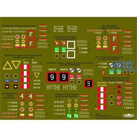 Churchill Decals