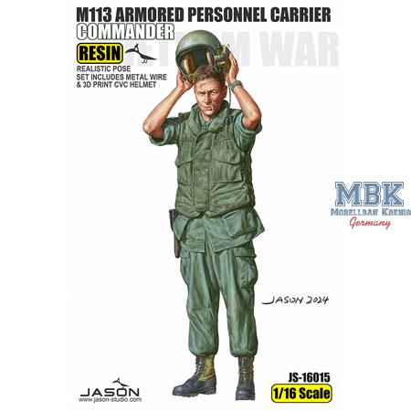 M113 Armored personnel carrier commander 1:16