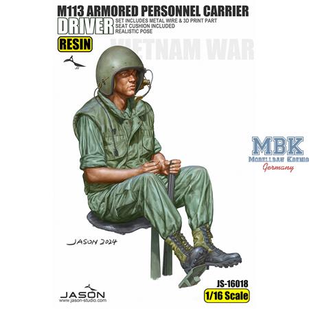 M113 Armored personnel carrier driver 1:16