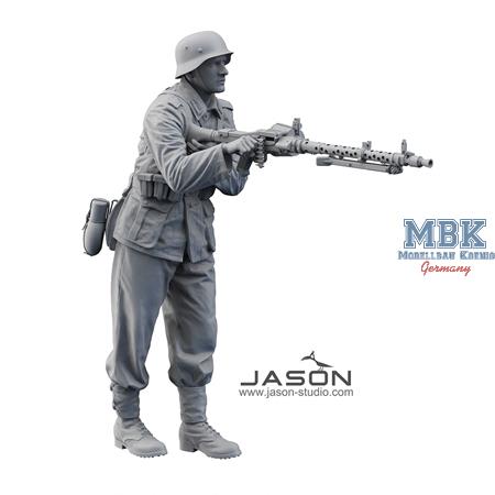 German Sd.Kfz. 250/1 Ausf.A Half Track gunner 1:16