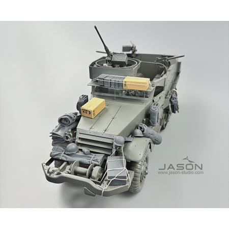 M3/M3A1 US Halftrack Accessory Set 1:16