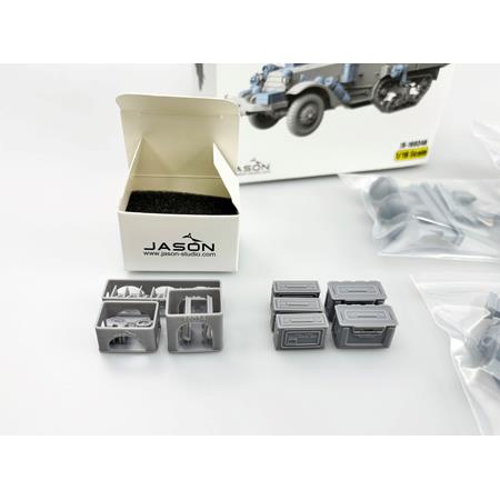 M3/M3A1 US Halftrack Accessory Set 1:16