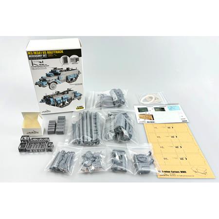 M3/M3A1 US Halftrack Accessory Set 1:16