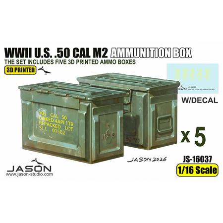 WWII U.S. .50 Cal M2 Ammunition Box