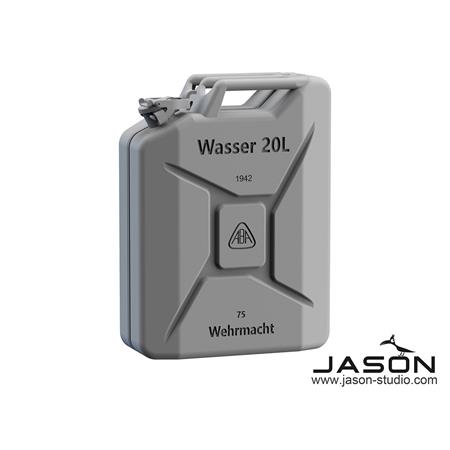 WWII German jerrycan and water can 1:16