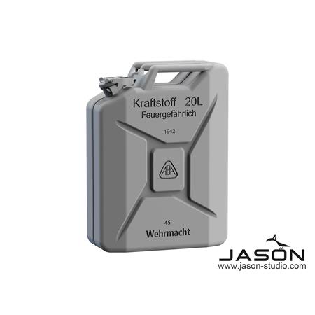 WWII German jerrycan and water can 1:16