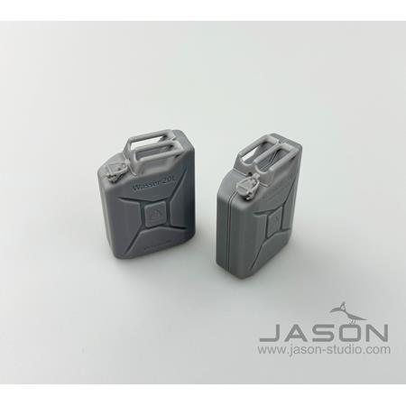 WWII German jerrycan and water can 1:16
