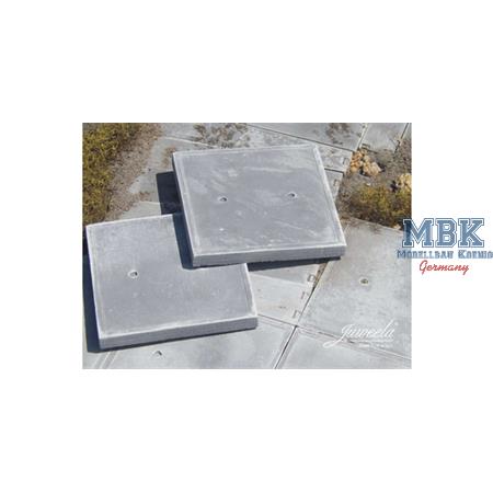 Industrie Betonplatten (30x)