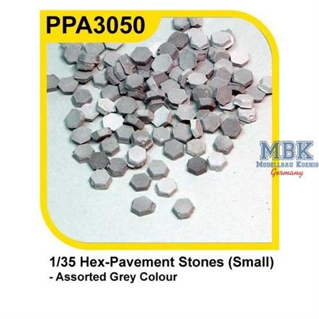 Hexagonal Pavement stones small