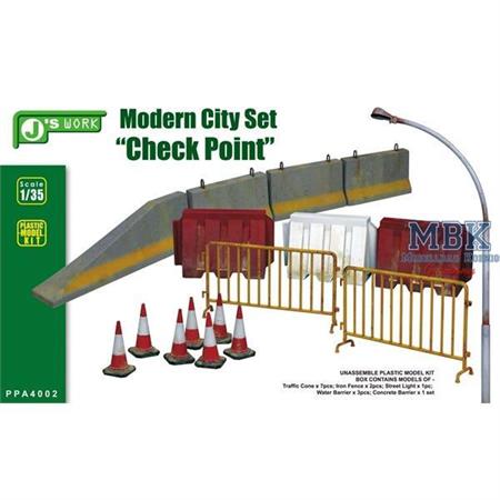 Modern City Set "Check Point"