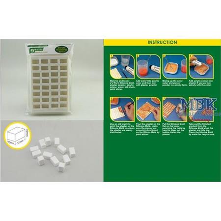 Silicone Mold for Construction Stone (Small)