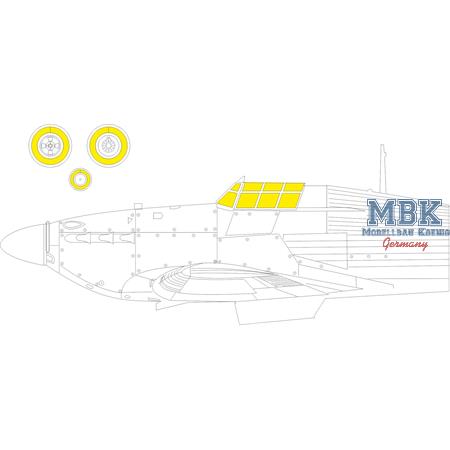 Hawker Hurricane Mk. IIb TFace 1/32 Masking Tape