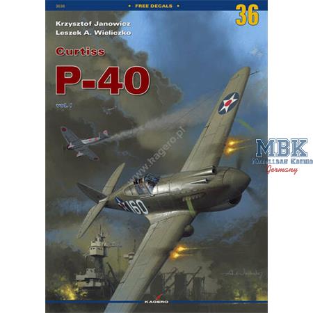Monographs 36 Curtiss P-40 vol. I