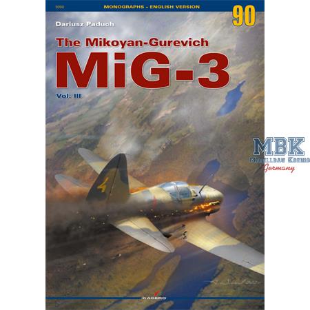 Monographs 90  MiG-3 Mikojan Volume III