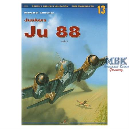 Monographs 13 Junkers Ju 88 Vol I.