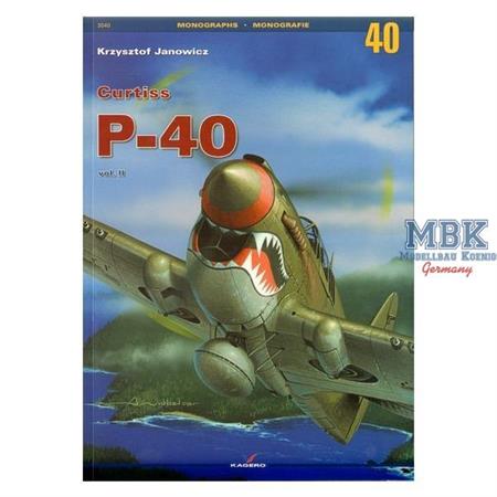 Monographs 40 Curtiss P-40 Vol. II
