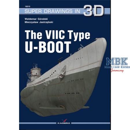 Kagero Super Drawings 3D U-Boot Type VII C