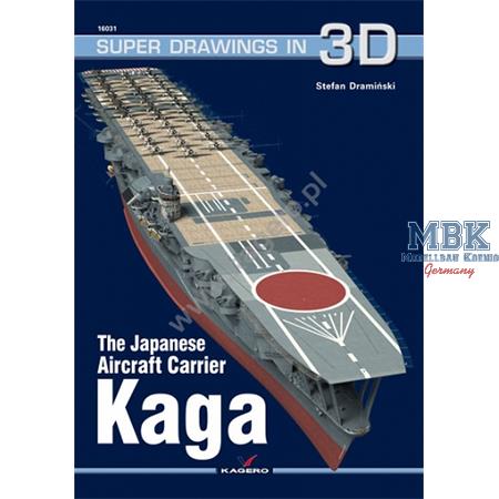Kagero Super Drawings 3D Aircraft Carrier Kaga