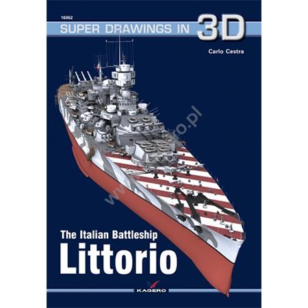 Kagero Super Drawings 3D Ital.Battleship Littoro